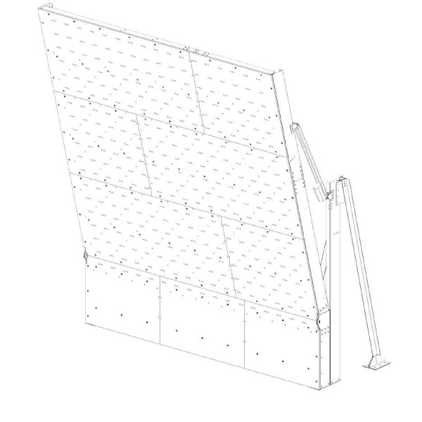 Mur inclinable DIY 12x12