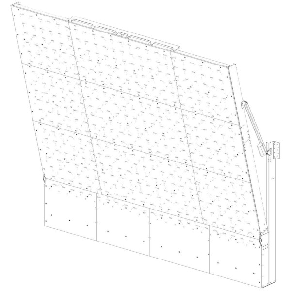 Mur inclinable DIY 16x12