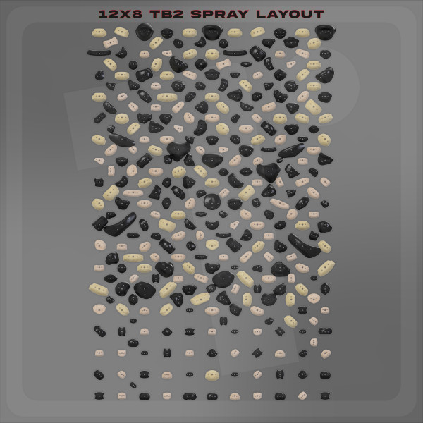 Tension Board 12x8 (prises+leds)