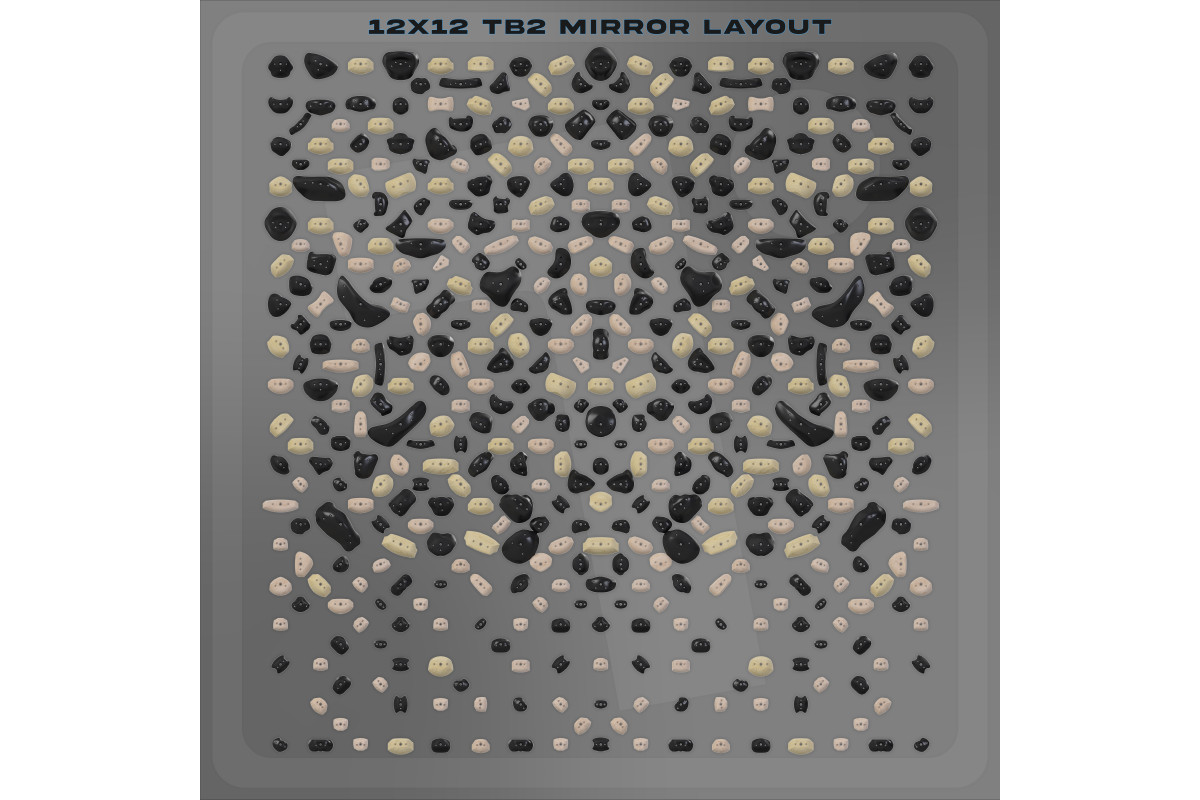 Tension Board 12x12 (prises+leds)